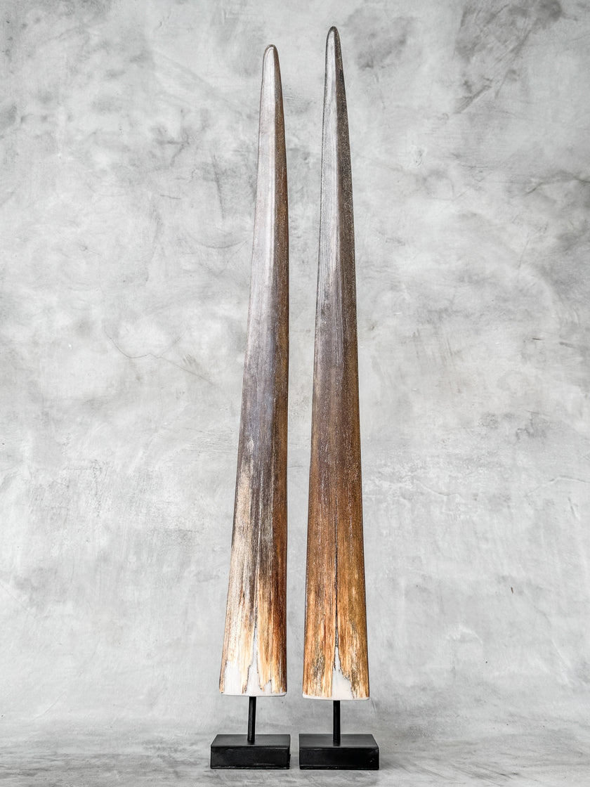 A Pair of Tusks on stand  | Tusk,A/053