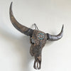 Real Carved Buffalo Skull 22/EX/387