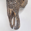 Real Carved Buffalo Skull 22/EX/387