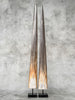 Pair of Natural Tusks on Stand – Rustic Bone Sculpture, Tribal-Inspired Home Decor - Tusk,A/049