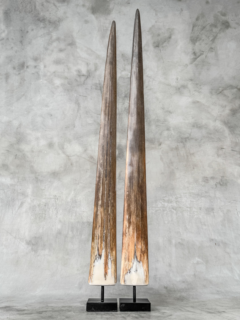 A Pair of Tusks on stand  | Tusk,A/045