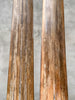 air of Natural Tusks on Stand – Rustic Tribal Decor, Bone Sculpture - Tusk,A/045