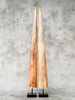 Pair of Natural Tusks on Stand – Rustic Bone Sculpture, Tribal-Inspired Home Accent - Tusk,A/051