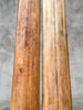 Pair of Natural Tusks on Stand – Rustic Bone Sculpture, Tribal-Inspired Home Accent - Tusk,A/051
