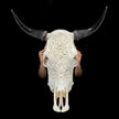 Bull Skull Carved Tradball - Skull,A/150