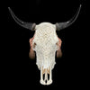 Bull Skull Carved Tradball - Skull,A/150