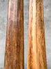 Pair of Natural Tusks on Stand – Tribal Bone Sculpture, Rustic Decor, Organic AccentTusk,A/044
