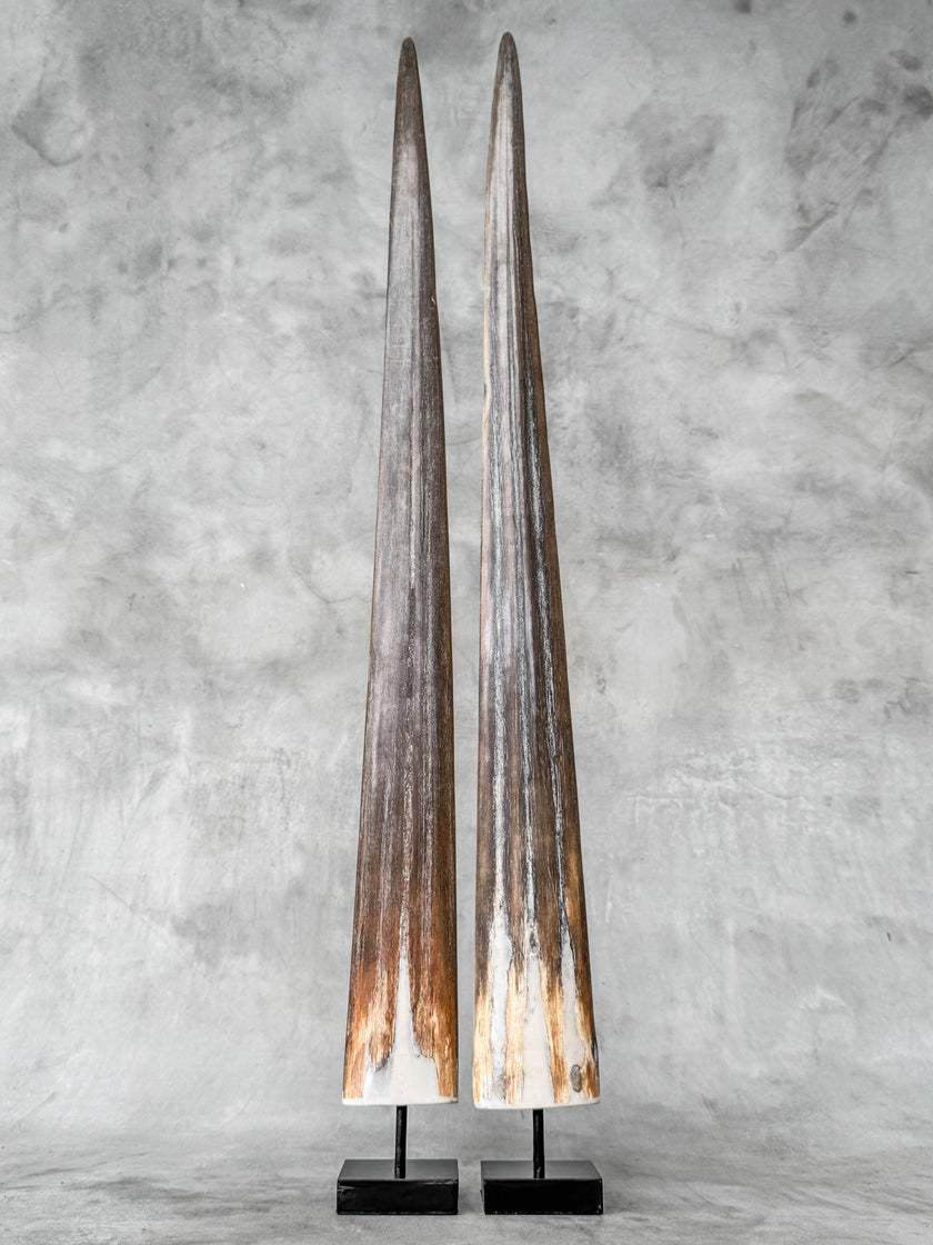 A Pair of Tusks on stand  | Tusk,A/050