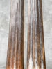 Pair of Natural Tusks on Stand – Rustic Bone Sculpture, Tribal-Inspired Decor, Earthy Accent - Tusk,A/050
