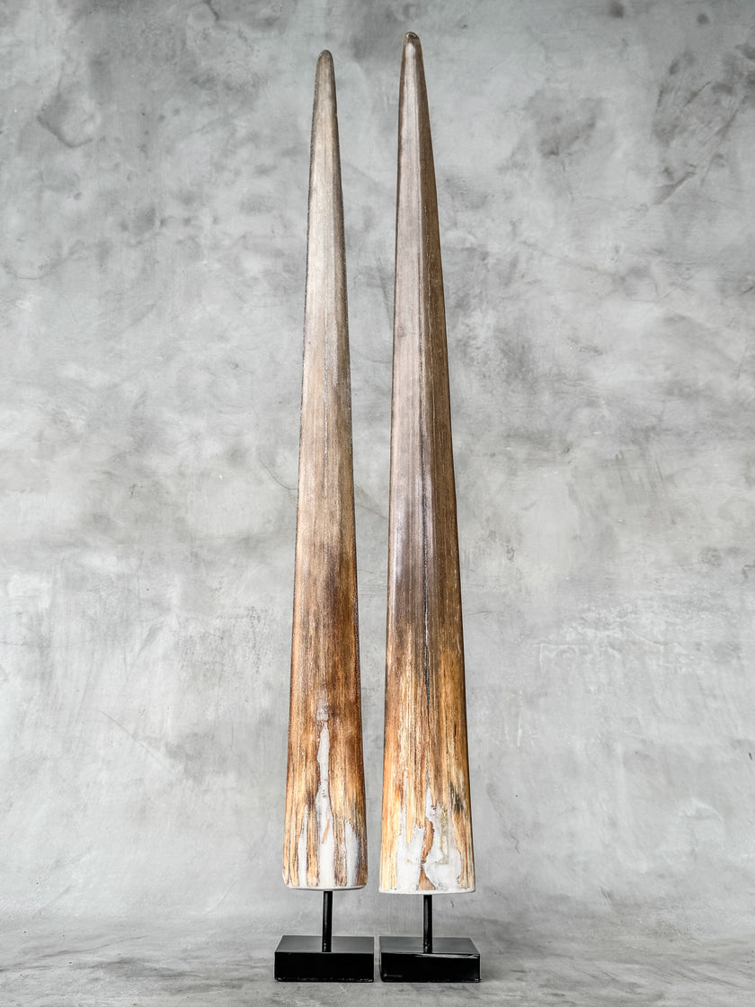 A Pair of Tusks on stand  | Tusk,A/048