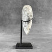 Wonderful Zebra Crystal Heart-Shaped on a custom stand CH/576