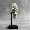 Wonderful Zebra Crystal Heart-Shaped on a custom stand CH/583