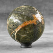 Wonderful Ocean Jasper Sphere on a Custom Stand PS/506