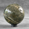 Wonderful Ocean Jasper Sphere on a Custom Stand PS/506