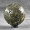 Wonderful Ocean Jasper Sphere on a Custom Stand PS/506