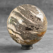 Wonderful Petrified Wood Sphere on a Custom Stand PS/508