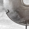 Lava Stone disc full S  carving 9J/066