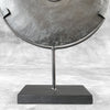 Lava Stone disc full S  carving 9J/066