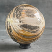 Wonderful Petrified Wood Sphere on a Custom Stand PS/516