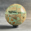 Wonderful Green Smithsonite Sphere on a Custom Stand PS/531