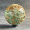 Wonderful Green Smithsonite Sphere on a Custom Stand PS/531