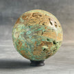 Wonderful Green Smithsonite Sphere on a Custom Stand PS/531