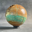 Wonderful Green Smithsonite Sphere on a Custom Stand PS/534