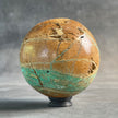 Wonderful Green Smithsonite Sphere on a Custom Stand PS/534