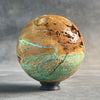 Wonderful Green Smithsonite Sphere on a Custom Stand PS/534