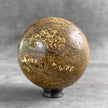 Beautiful Petrified Palm Root Sphere on a Custom Stand PS 546