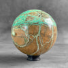 Wonderful Green Smithsonite Sphere on a Custom Stand PS 581