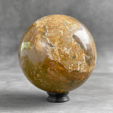 Wonderful Sphere of Red Jasper with a Custom Stand PS 582