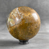 Wonderful Sphere of Red Jasper with a Custom Stand PS 582