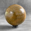 Wonderful Sphere of Red Jasper with a Custom Stand PS 582