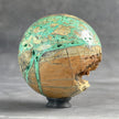 Wonderful Green Smithsonite Sphere on a Custom Stand PS 584