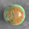 Wonderful Green Smithsonite Sphere on a Custom Stand PS 584