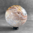 A Beautiful Lace Agate Sphere on a Custom Stand PS 585