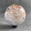 A Beautiful Lace Agate Sphere on a Custom Stand PS 585