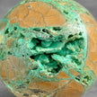 Wonderful Green Smithsonite Sphere on a Custom Stand PS 587