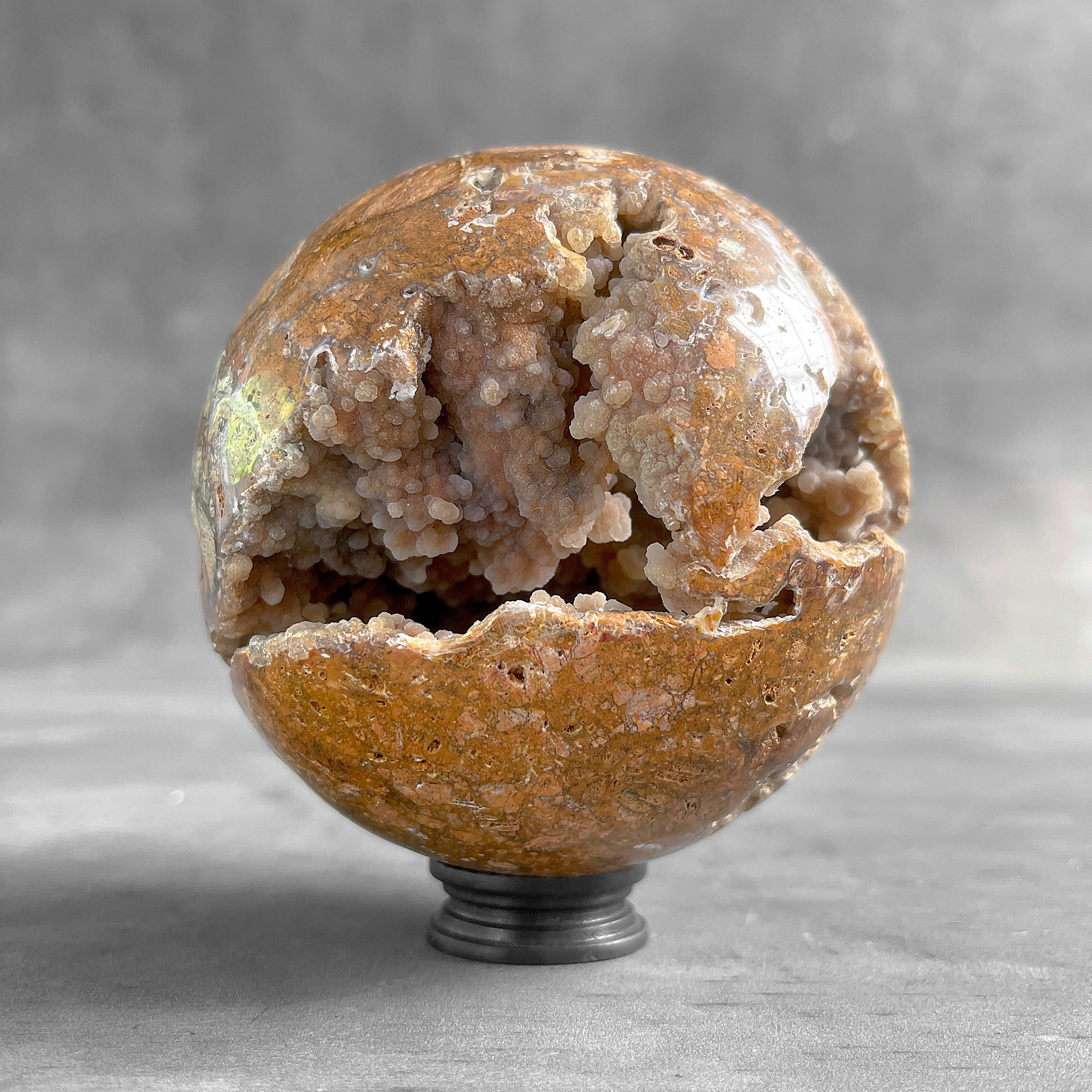 Wonderful Sphere of Red Jasper with a Custom Stand PS 590