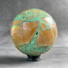 Wonderful Green Smithsonite Sphere on a Custom Stand PS 573