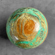 Wonderful Green Smithsonite Sphere on a Custom Stand PS 573