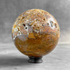 Wonderful Sphere of Red Jasper with a Custom Stand PS 575