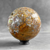 Wonderful Sphere of Red Jasper with a Custom Stand PS 575