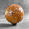 Wonderful Maligano Jasper Sphere on a Custom Stand PS 578