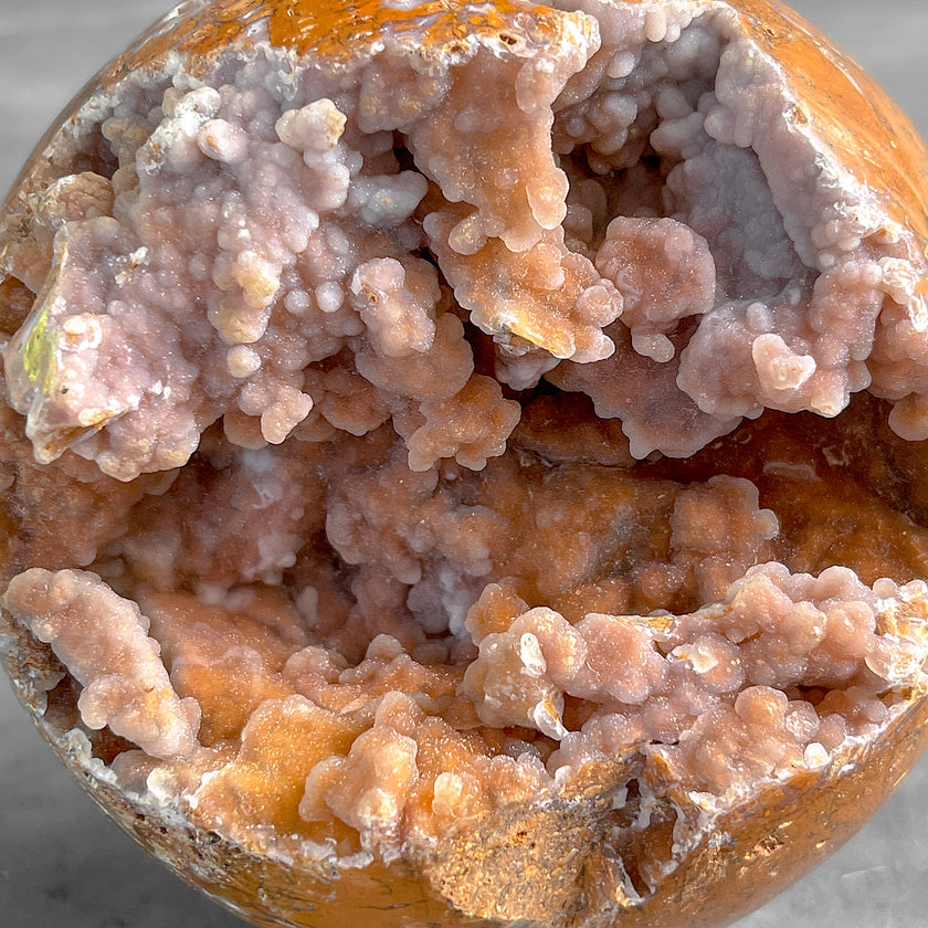 Wonderful Maligano Jasper Sphere on a Custom Stand PS 578