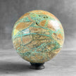 Wonderful Green Smithsonite Sphere on a Custom Stand PS 579