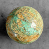 Wonderful Green Smithsonite Sphere on a Custom Stand PS 579