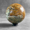 Wonderful Maligano Jasper Sphere on a Custom Stand PS 580