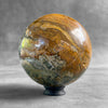 Wonderful Maligano Jasper Sphere on a Custom Stand PS 580